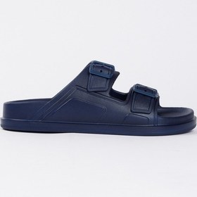 Resim Ac&co / Altınyıldız Classics Erkek Lacivert Desensiz Terlik Lacivert 