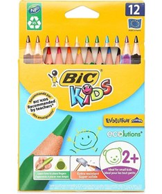 Resim Bic Marka: Bıc Evolution Üçgen Jumbo Kuru Boya Kalemi 12'li Kutu Kategori: Kuru Boya Kalemi 