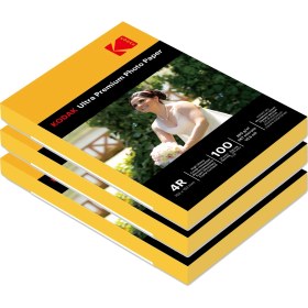 Resim Kodak 260 Gram 10X15 Mat Satin 3'lü Paket Fotoğraf Kağıdı 