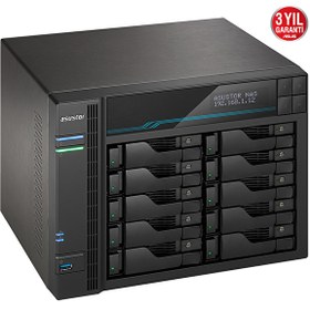 Resim ASUSTOR AS6510T INTEL C3538 10 BAY NAS(10X18TB SUPPORT) 8GB DDR4(64GB SUPPORT) M.2 SLOTS X2 10 GBE X 2 2.5 GBE X 2 USB 3.2 X 2 VERİ DEPOLAMA CİHAZI 