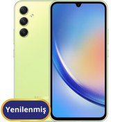 Resim Samsung A34 Yenilenmiş TR Garanti | 128 GB 8 GB Yeşil 