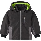 Resim name it Geometrik Siyah Bebek Yelek Nmmmıkael Jacket Color Block Pb 