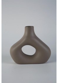 Resim Vitale Dekoratif Seramik Vazo Ak.nrh0172 Renkli 