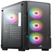 Resim Gamebooster GB-X223B USB3.0 RGB Atx Bilgisayar Kasası Siyah 