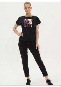 Resim Blackspade Kadın Siyah T-shirt70025 Siyah 