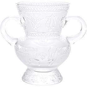 Resim Camhare Geyikli Vazo Sade 