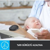 Resim Diğer Logitech M220 Sessiz Tıklamalı Kablosuz Mouse - Kablosuz Optik Fare M220 