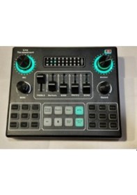 Resim Canlı Yayın Ses Kartı Karaoke Özellikli Müzik İçin Ses Kartı Usb Mixer Ses Kartı 