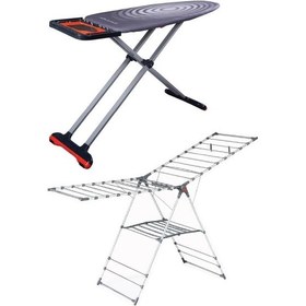 Resim Mm123 Blackboard Ütü Masası Mm037 Alüminyum Çamaşır Kurutmalık Set 
