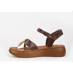 Resim Kuum London Orthopedix K8409 Hakiki Deri Kadın Sandalet 001 