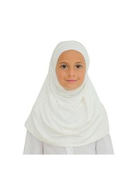 Resim Modish Group Çocuk Hazır Giyim Başörtüsü Şal Turban Viskon - Krem Ekru 