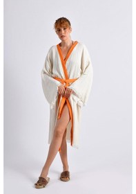 Resim Brandsmithshop Shadow Bloom Kimono Turuncu Çok Renkli 
