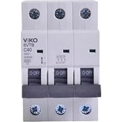 Resim Daisy Store 6VTB-3C40 Otomatik Sigorta 6ka C Tipi 3 Kutup 40A 