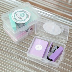 Resim 1 Set Mini Zımba Mini Okul Malzemeleri Seti Mini Ofis Malzemeleri Seti, İçerir Mini Zımba, Zımba, Rastgele Renk 