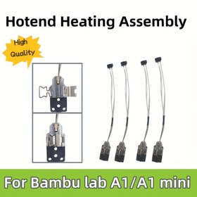 Resim Hotend Montaj Isıtma Seti Bambu Lab A1 için - Bambulab A1 Mini Aksesuarları, 3D Yazıcı Aksesuarları 