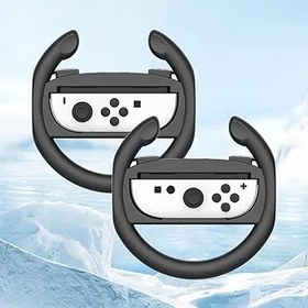 Resim ARVALOLET Switch 2 Controller için yarış direksiyonu – gerçekçi bir oyun deneyimi için ergonomik tasarımlı 2'li set 