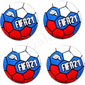Resim Gizala Ps5 Dualsense Analog Koruyucu Fifa 21 Desenli Ps4 