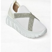 Resim Fox Shoes S602590004 Beyaz Kumaş Kadın Spor Ayakkabı Sneakers Beyaz 
