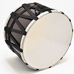 Resim Brahner Çocuk Davulu 30 CM - Siyah 