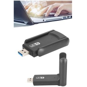 Resim Depomıx Wifi Adaptörü Bt5.0 Wifi 2'si Bir Arada Çift Bantlı Çift Anten 