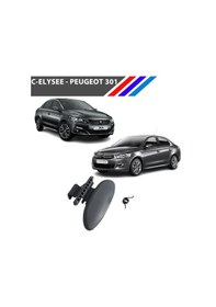 Resim C-Elysee - 301 Torpido Mandalı Siyah Renk Yaylı 