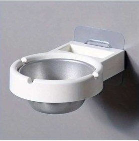 Resim Ulzyvf Tasarım Siyah Rüzgar Paslanmaz Ofis, Monte Minimalist Mekan/dış Mekan Küllük Küllük Kullanımı İçin İç Geçirmez Ev, Duvara Dumansız Çelik - Bj 