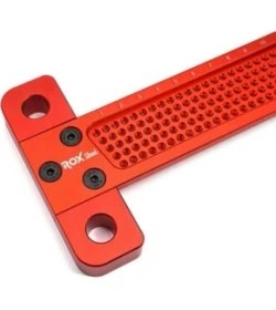 Resim Rox Wood 0039 Alüminyum Hassas Nokta Işaretleme T Cetvel 
