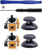 Resim Karachil Ps4 Analog Motor Ve Topuz 2+2 Tornavida Ayırıcı Set Playstation 4 Kol Tamir Seti Yedek Parça 