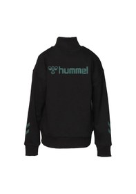 Resim Hummel Mason Zıp Çocuk Sweatshirt Siyah 