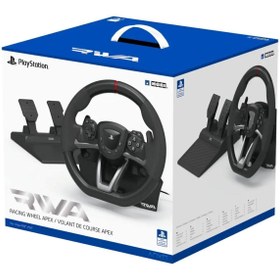 Resim Hori Racing Wheel APEX Direksiyon Seti – PS5/PS4/PC Uyumlu, Pedallı, 270° Ayarlanabilir 