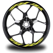 Resim Yzf R6 Yazılı 8Li Jant Içi Yazı Sticker Etiket 