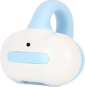 Resim Shanrya Earclip Kablosuz Kulaklık, Dokunmatik Kontrol Kablosuz Kulaklıkta Tek Kulak Klipsi Yönlü Ses Iletimi İş Için 10 Mm Dinamik Tahrik ünitesi (Mavi) 