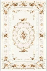 Resim Rovigo Dijital Baskı Yıkanabilir Kaymaz Taban Salon Halısı Rvg0637, Krem Rengi, 180 x 300 