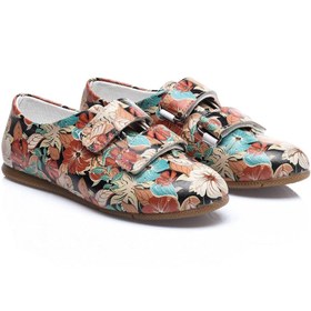 Resim Streetfly Renkli Kadın Oxford Ayakkabı MDCRT-2503 