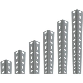 Resim RafBurada 40x40 Mm Galvaniz Çelik Raf Profil 250 Cm-1.50 Mm 