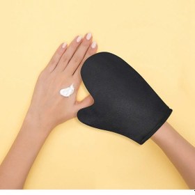 Resim Güneşsiz Bronzlaştırıcı Losyonlar Ve Spreyler İçin 1pc Kendiliğinden Bronzlaşma Aplikatör Eldiveni 