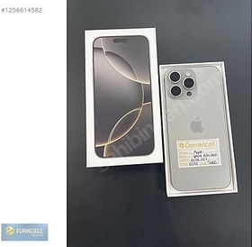 Resim Apple iPhone 16 Pro Max İkinci El TR | 512 GB | Natürel Titanyum 