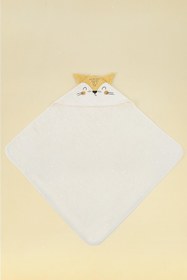 Resim İrya Foxy %100 Pamuk Kundak Krem 75x75 cm 
