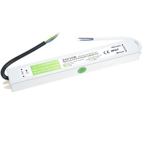 Resim Geeroyoo Ip67 Suya Dayanıklı Dış Mekan Led Aydınlatma Güç Kaynağı, 24v/30w Çıkış, Kısa Devre Ve Aşırı Yük Korumalı 