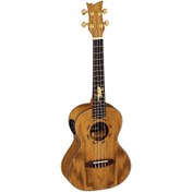 Resim Ortega LIZARD-TE-GB Elektro Tenor Ukulele (Lizard) 