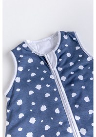 Resim Babymod Premium Kalite 2,5 Tog 100% Pamuk Penye Astarlı Kız -erkek Çocuk Uyku Tulumu Lacivert 