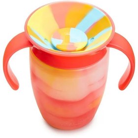 Resim Munchkin Mucize 360° Tropical Alıştırma Bardağı 6 ay+ 207 ml Kırmızı 