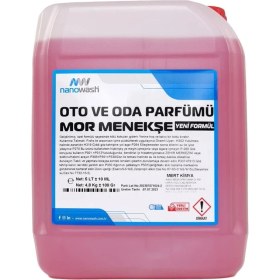 Resim Nanowash Oto ve Oda Parfümü Mor Menekşe 5 Lt 