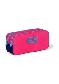 Resim Coral High Kids Neon Mercan İki Bölmeli Kalem Çantası 22190 