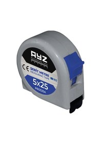 Resim Ayz Şerit Metre Gri Pr0525a 5x25 Mt 