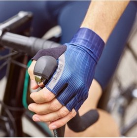 Resim Shimano Advanced Race Mavi Kısa Eldiven Beden S 