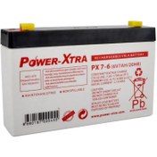 Resim POWER-XTRA 6v 7ah Bakımsız Akü 