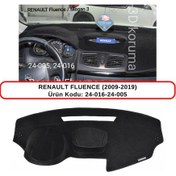 Resim RENAULT FLUENCE (2009-2019) TORPİDO KORUMASI / HALISI / ÖRTÜSÜ 
