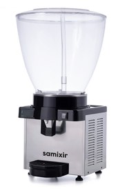 Resim Panaromik Dijital Soğuk İçecek Dispenseri (Fıskiyeli) 40 Litre - Inox - Samixir 
