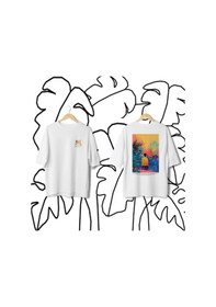 Resim Samsara Serisi No:3 T-shirt - Siyah 